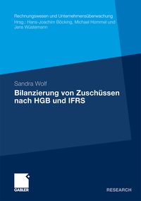 Produktbild: Bilanzierung von Zusch&uuml;ssen nach HGB und IFRS