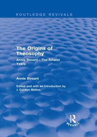 Produktbild: The Origins of Theosophy (Routledge Revivals)