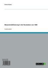 Produktbild: Massenmobilisierung in der Revolution von 1848