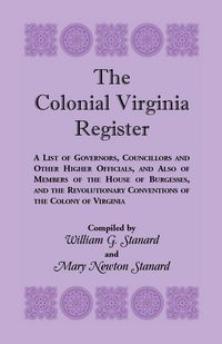Produktbild: The Colonial Virginia Register