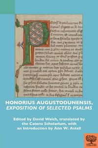 Produktbild: Honorius Augustodunensis, "Exposition of Selected Psalms"