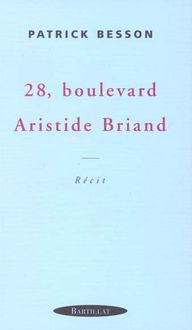 Produktbild: 28, boulevard Aristide Briand