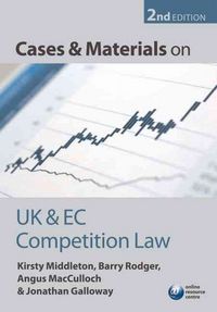Produktbild: Macculloch, A: Cases and Materials on UK and EC Competition