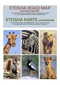 Produktbild: ETOSHA KARTE mit Fotogalerie