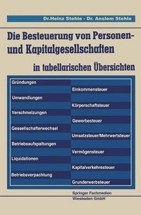 Produktbild: Die Besteuerung von Personen- und Kapitalgesellschaften