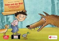 Produktbild: Peter und der Wolf. Ein musikalisches M&auml;rchen von Sergej Prokofjew. Kamishibai Bildkartenset
