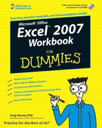 Produktbild: Excel Workbook For Dummies, w. CD-ROM