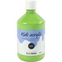 Produktbild: Creativ Company Acrylfarbe Matt, Hellgr&uuml;n, 500 ml/ 1 Fl.