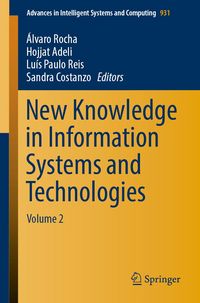 Produktbild: New Knowledge in Information Systems and Technologies