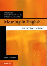 Produktbild: Meaning in English