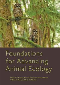 Produktbild: Foundations for Advancing Animal Ecology