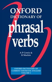 Produktbild: Oxford Dictionary of Phrasal Verbs: Paperback