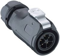 Produktbild: Lutronic 2650 05 T12 CB T Rundsteckverbinder Stecker, gerade Gesamtpolzahl: 5 1St.