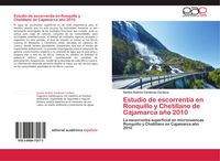 Produktbild: Estudio de escorrent&iacute;a en Ronquillo y Chetillano de Cajamarca a&ntilde;o 2010