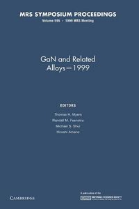 Produktbild: Gan and Related Alloys 1999