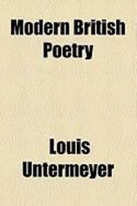 Produktbild: Modern British Poetry