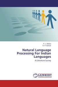 Produktbild: Natural Language Processing For Indian Languages