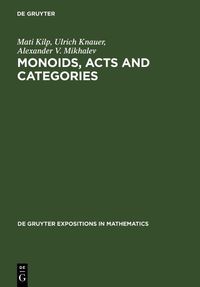 Produktbild: Monoids, Acts and Categories