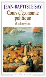 Produktbild: Cours d'&eacute;conomie politique et autres essais