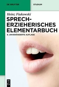 Produktbild: Sprecherzieherisches Elementarbuch