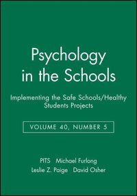 Produktbild: Psychology in The Schools V40