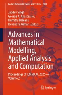 Produktbild: Advances in Mathematical Modelling, Applied Analysis and Computation