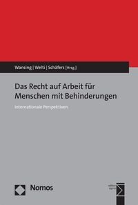 Produktbild: Das Recht auf Arbeit f&uuml;r Menschen mit Behinderungen