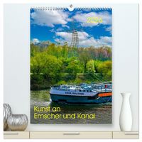 Produktbild: Kunst an Emscher und Kanal (hochwertiger Premium Wandkalender 2026 DIN A2 hoch), Kunstdruck in Hochglanz