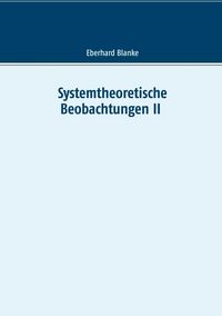 Produktbild: Systemtheoretische Beobachtungen II