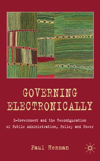 Produktbild: Governing Electronically