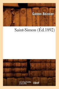 Produktbild: Saint-Simon (&Eacute;d.1892)