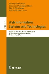 Produktbild: Web Information Systems and Technologies