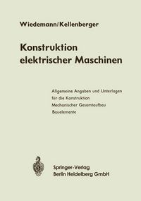 Produktbild: Konstruktion elektrischer Maschinen