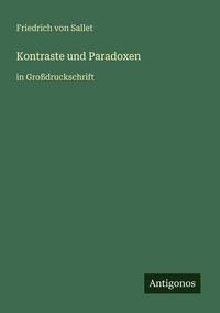 Produktbild: Kontraste und Paradoxen