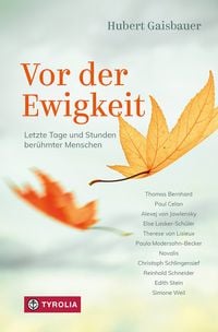 Produktbild: Vor der Ewigkeit