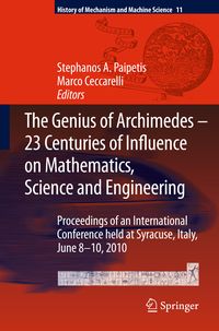 Produktbild: The Genius of Archimedes -- 23 Centuries of Influence on Mathematics, Science and Engineering