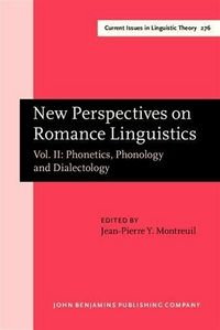 Produktbild: New Perspectives on Romance Linguistics