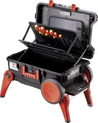 Produktbild: Wiha 44129 Elektriker, Handwerker, Profi, VDE Werkzeugkoffer unbest&uuml;ckt 1 St&uuml;ck (L x B x H) 680 x 336 x 497 mm