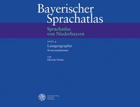 Produktbild: Sprachatlas von Niederbayern (SNiB) / Lautgeographie: Konsonantismus