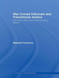 Produktbild: War Crimes Tribunals and Transitional Justice