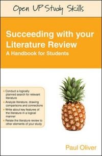 Produktbild: Succeeding with your Literature Review: A Handbook for Students