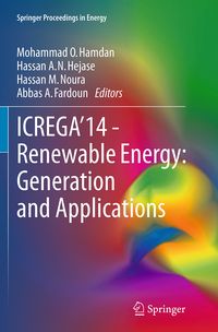 Produktbild: ICREGA&rsquo;14 - Renewable Energy: Generation and Applications