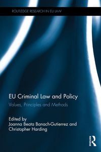 Produktbild: EU Criminal Law and Policy