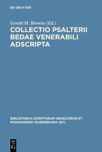 Produktbild: Collectio Psalterii Bedae venerabili adscripta