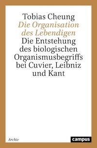 Produktbild: Die Organisation des Lebendigen