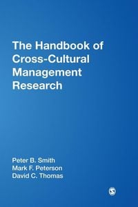 Produktbild: The Handbook of Cross-Cultural Management Research