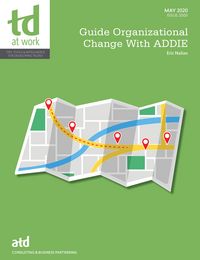 Produktbild: Guide Organizational Change With ADDIE