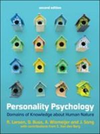 Produktbild: Larsen, R: Personality Psychology