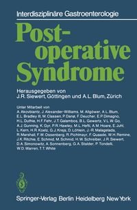 Produktbild: Postoperative Syndrome