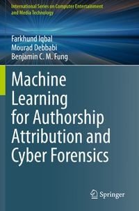 Produktbild: Machine Learning for Authorship Attribution and Cyber Forensics